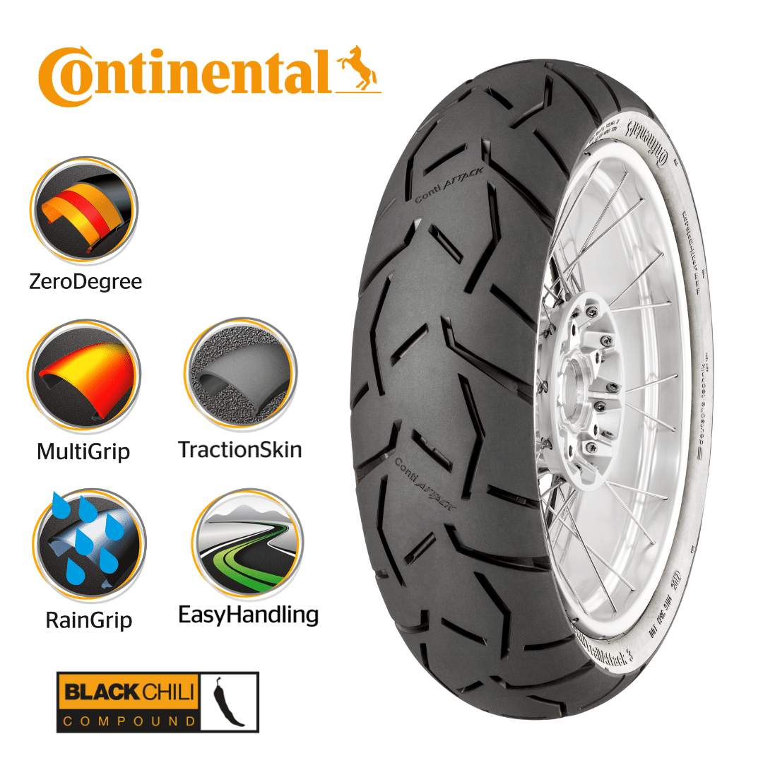 150/70 R17 M/C 69V TL Conti TrailAttack 3 (Trasera)