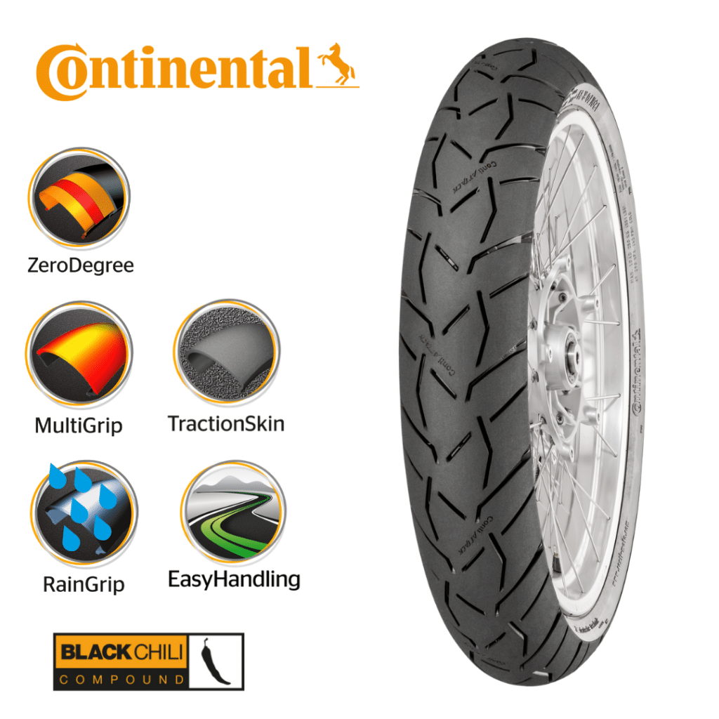 110/80 R19 M/C 59V TL Conti TrailAttack 3 (Delantera)